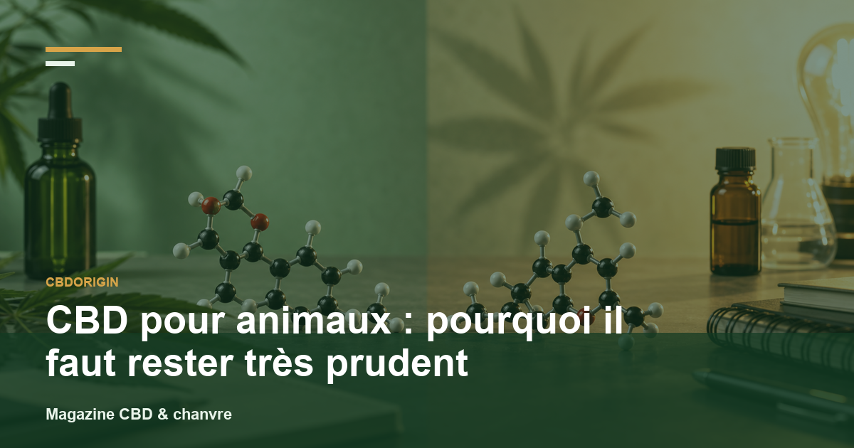 CBD pour animaux : pourquoi il faut rester très prudent