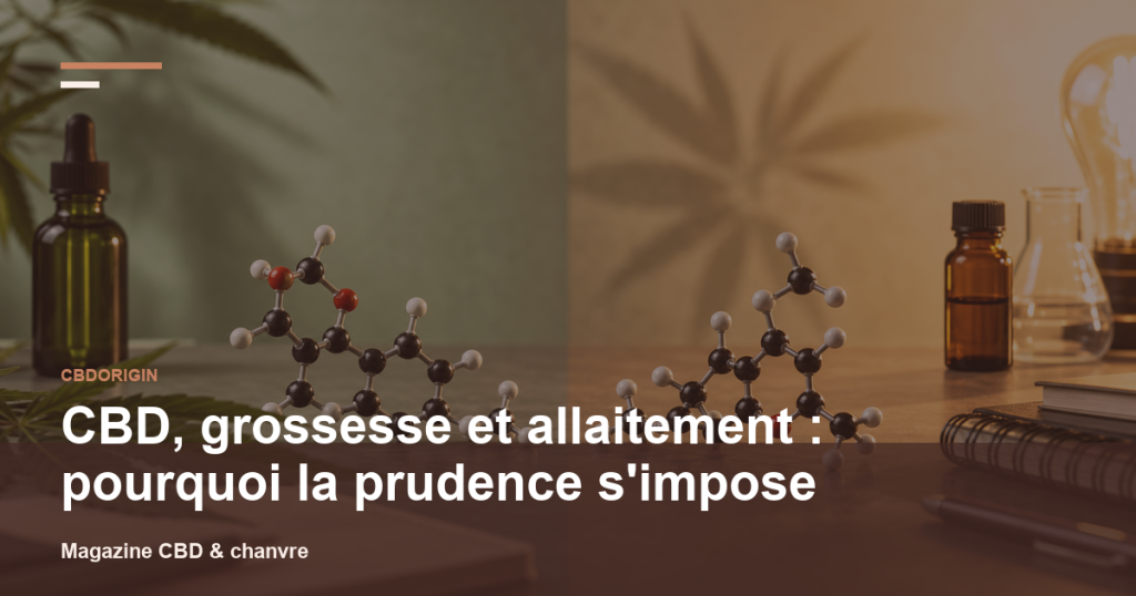 Illustration CBDorigin : CBD, grossesse et allaitement : pourquoi la prudence s'impose